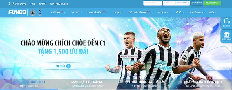 fun88 Top 10+ Nhà Cái Uy Tín Nhất 2025 Dành Cho Bet Thủ Việt Nhà Cái Fun88