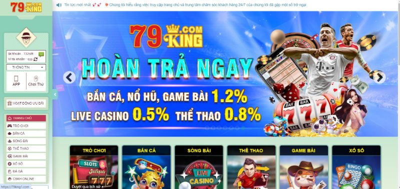 79KING Nhà cái cá cược đỉnh cao hàng đầu cho bet thủ 6 Top 10+ Nhà Cái Uy Tín Nhất 2025 Dành Cho Bet Thủ Việt Chính Sách Đại Lý King79 Hấp Dẫn Thu Hút Nhiều Hội Viên