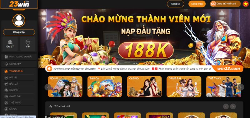 23Win Nhà cái cá cược uy tín nhất Việt Nam 1 Top 10+ Nhà Cái Uy Tín Nhất 2025 Dành Cho Bet Thủ Việt 23Win Là Một Nền Tảng Cá Cược Trực Tuyến Nổi Bật Tại Châu Á