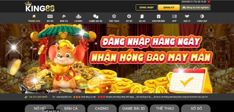 KING88 Điểm đến lý tưởng an toàn dành cho cược thủ 1 Top 10+ Nhà Cái Uy Tín Nhất 2025 Dành Cho Bet Thủ Việt Tổng Quan Về Nhà Cái King88