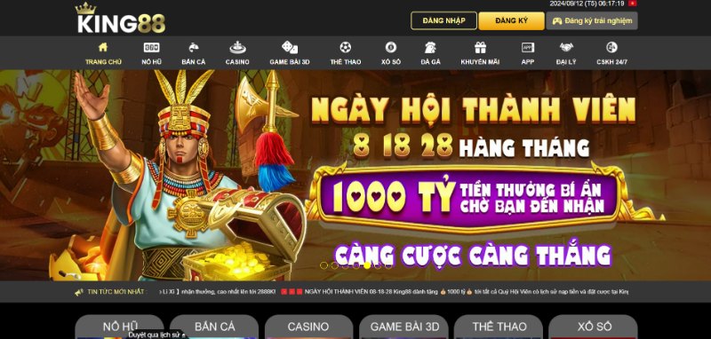 KING88 Điểm đến lý tưởng an toàn dành cho cược thủ 5 Top 10+ Nhà Cái Uy Tín Nhất 2025 Dành Cho Bet Thủ Việt Điểm Mạnh Nổi Bật Của Nhà Cái King88