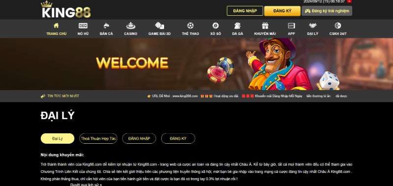 KING88 Điểm đến lý tưởng an toàn dành cho cược thủ 7 Top 10+ Nhà Cái Uy Tín Nhất 2025 Dành Cho Bet Thủ Việt Tìm Hiểu Lợi Ích Của Đại Lý Nhà Cái King88