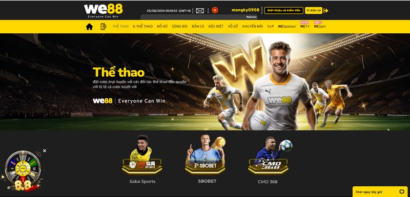 We88 Thiên đường giải trí số 1 tại Việt Nam và Châu Á 3 Top 10+ Nhà Cái Uy Tín Nhất 2025 Dành Cho Bet Thủ Việt Thể Thao We88 Đem Đến Cho Người Chơi Hàng Loạt Những Bộ Môn Hấp Dẫn