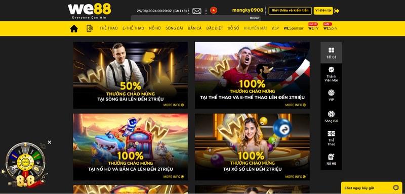 We88 Thiên đường giải trí số 1 tại Việt Nam và Châu Á 6 Top 10+ Nhà Cái Uy Tín Nhất 2025 Dành Cho Bet Thủ Việt Những Chương Trình Khuyến Mãi Cực Hot Chỉ Có Tại We88
